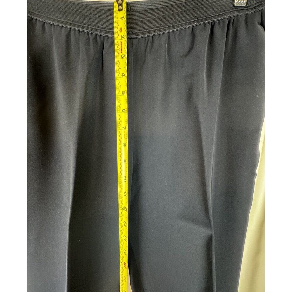 Ann Taylor Elastic Waist Dress Trousers Navy Blue 8 Professional 55-05 - Picture 10 of 16